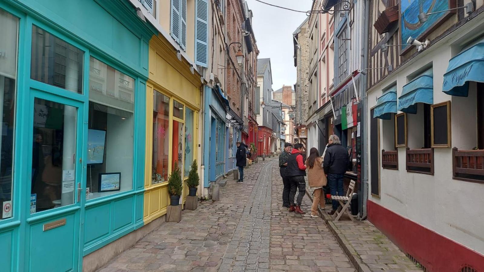 Studio Cosy Au Coeur D'Honfleur Zewnętrze zdjęcie